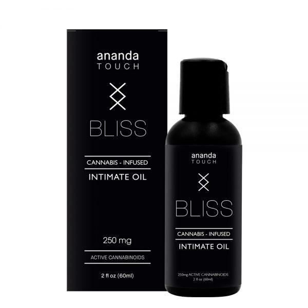 ananda touch bliss cannabis infused intimate oil