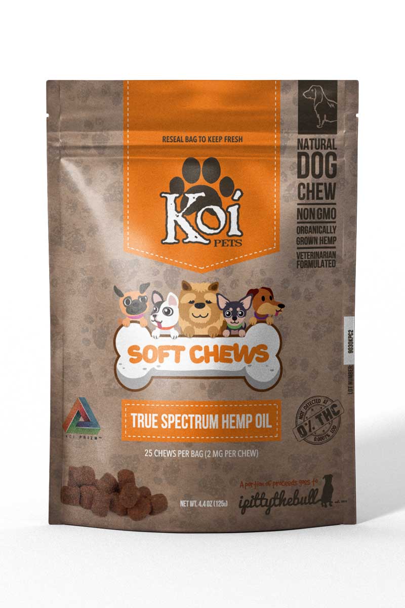 koi cbd soft chews for pets