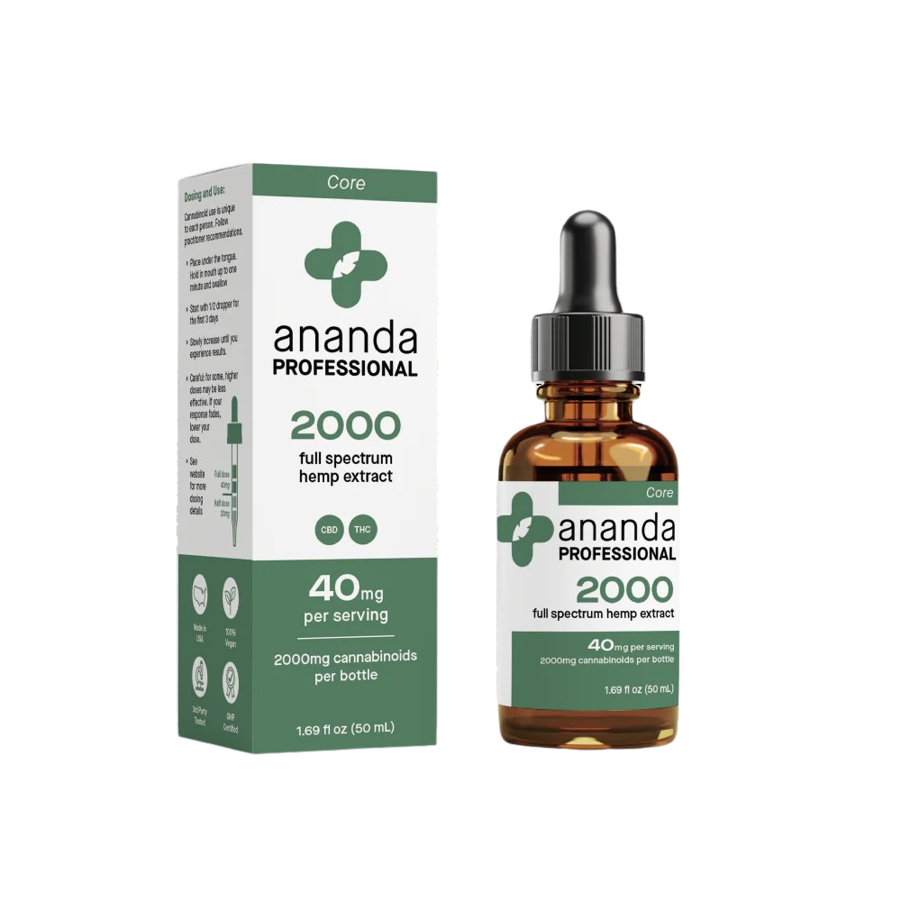 Ananda Professional Full Spectrum CBD Extract 2000mg