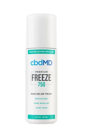 cbdmd freeze roll on 750mg