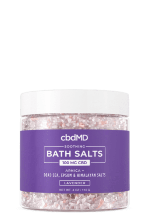 cbdmd bath salts lavender 100mg