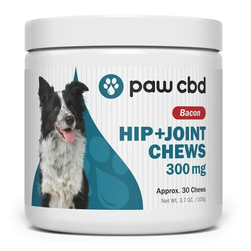 CBDMD Hip and Joint Chews 300mg - Bacon 30ct
