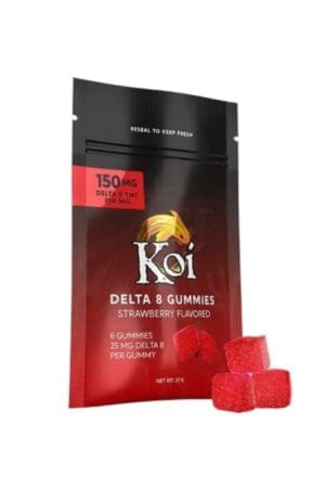 Koi Delta 8 Gummies – 150mg bag