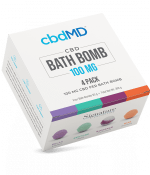 CBD Bath Bomb 4-PACK