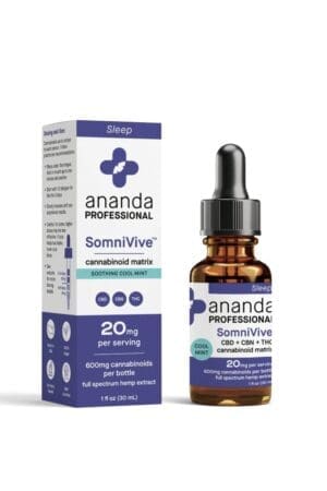 ananda professional somnivive cannabinoid matrix sleep tincture