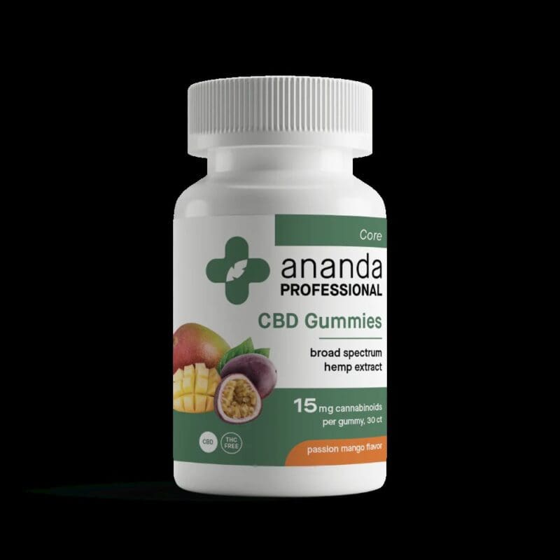 CBD Fruit Chews by ananda professional and sold by the hemp pharmacist